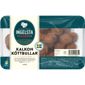 Köttbullar Kalkon Stekta 400g Ingelsta.