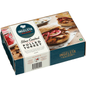 Pulled turkey 450g Ingelsta kalkon.