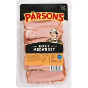 Medwurst Kokt Tunna Skivor 200g Pärsons.