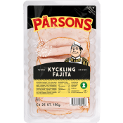Kyckling Fajita Tunna Skivor 150g Pärsons.