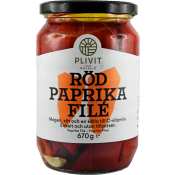 Röd Paprikafile 670g Plivit Trade.