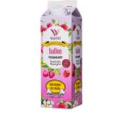 Yoghurt Hallon 1l Wapnö.