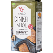 Dinkelmjöl Fullkorn Eko 1kg Wapnö.