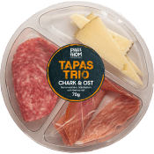 Tapas Trio Chark & Ost 70g Paul och Thom.