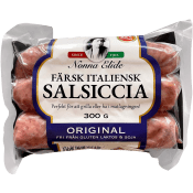 Färskkorv Salsicca Original 95% Kötthalt 300g Nonna Elide.