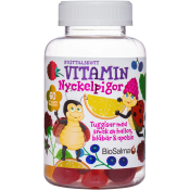 Kosttillskott Multivitamin Tuggisar Nyckelpigor 60-p BioSalma.