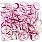 Röd lök Skivad 1kg Bama Fresh Cuts.