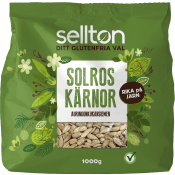 Solroskärnor 1kg Sellton.
