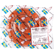 Korv Grillsnurra Ost Bacon 650g Delsbo Charkuteri.