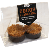 Kladdkaka Cocos 2-pack 130g Dahls Bageri.