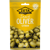 Oliver Snack Citron 70g Zeta.