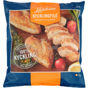 Kycklingfilé 100% 1,8kg Lindströms.