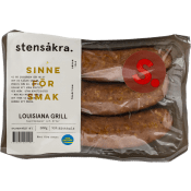 Kryddkorv Louisiana Grill 95% Kötthalt 300g Stensåkra.