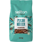 Pekannötter 200g Sellton.