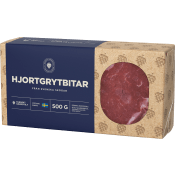 Hjortgrytbitar 500g Svenskt Gårdsvilt.