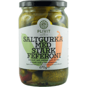 Saltgurka Stark 670g Plivit.