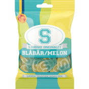 Godis S-Märke Blåbär melon 80g Candypeople.