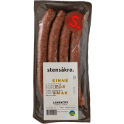 Lammkorv 98% Kötthalt 320g Stensåkra.