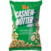 Cashewnötter Naturell 1000g Exotic Snacks.