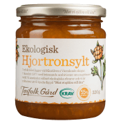 Hjortronsylt 320g KRAV Torfolk Gård.