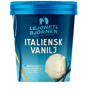 Glass Italiensk vanilj 500ml Lejonet & Björnen.