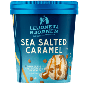 Glass Sea salted caramel 500ml Lejonet & Björnen.