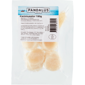 Kammusslor Fryst 150g Pandalus.