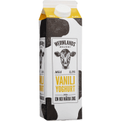 Vaniljyoghurt mild 3,3% 1000g Wermlands mejeri.