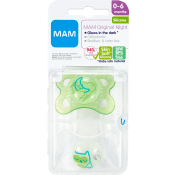 Napp Original Night Silicon 2-p 0-6m MAM.