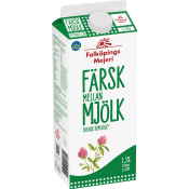 Mellanmjölk 1,5% 1,5l Falköpings Mejeri.