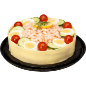 Smörgåstårta 800g Nyhléns Hugosons.