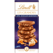 Chokladkaka LES GRANDES Vit Nougat Mandel 150g Lindt.
