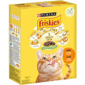 Kattmat Kyckling & grönsaker 1kg Friskies.