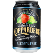 Cider Strawberry Lime Alkoholfri 33cl Kopparberg.