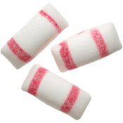 POLKAGRISAR/RED & WHITE HARDBOILED...