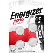 Knappcellsbatteri 2016 4-p Barnskydd Energizer.
