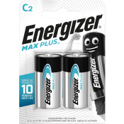 Batteri C 2-p Energizer Max Plus.