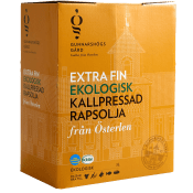 Kallpressad Rapsolja KRAV Bag-in-box 3l Gunnarshögs Gård.