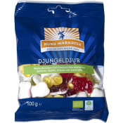 Godis Djungeldjur Ekologisk 100g Kung Markatta.