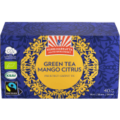 Te Mango Citrus KRAV 20-p 40g Kung markatta.