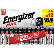 Batteri AA 12-p Energizer Max.