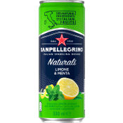 Läsk Limone Menta 33cl San Pellegrino.