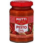 Pesto röd tomat 180g Mutti.