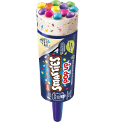 Glass Smarties pop up 1-p Nestle.