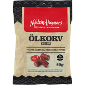 Ölkorv Chili 80g Nyhléns Hugosons.