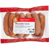 Grillkorv Tjock 900g Nyhléns Hugosons.
