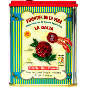 Paprikapulver Rökt Pimentón Picante Stark 70g La Dalia.
