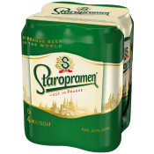 Öl 3,5% 50cl 4-p Staropramen.