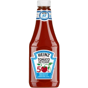 Ketchup 50% mindre socker och salt 960g Heinz.