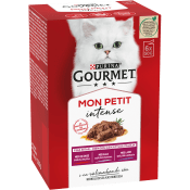 Kattmat Mon petit Kött 6-p 300g Gourmet.